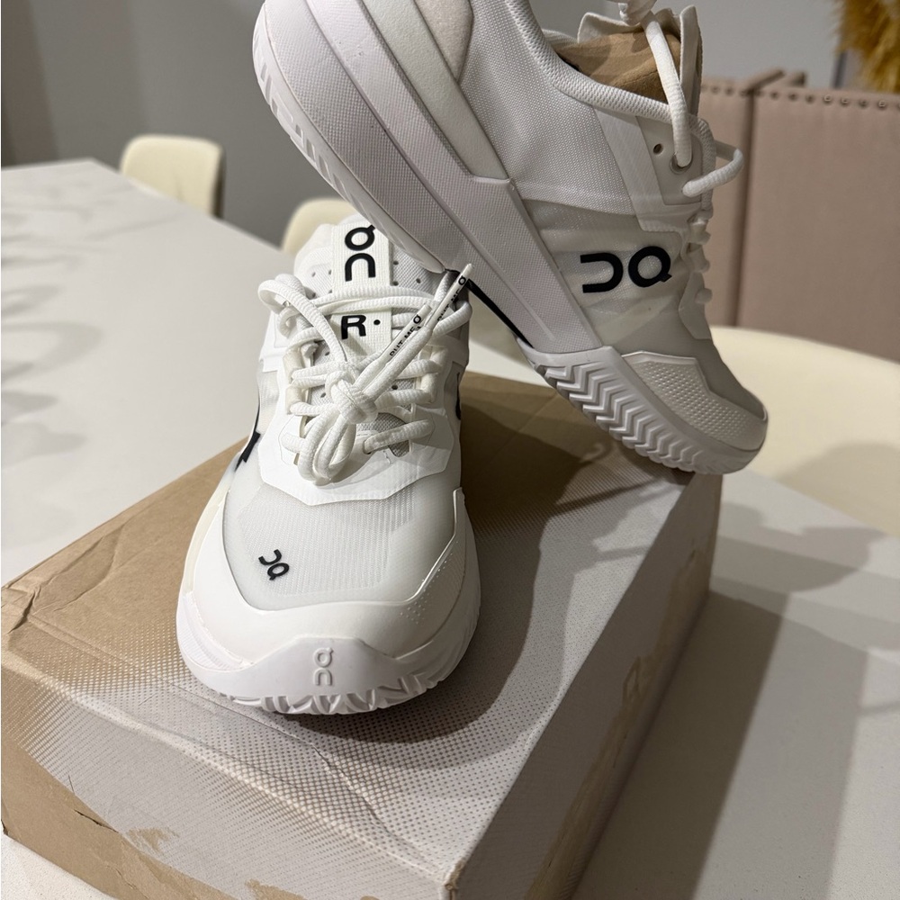 White Athletic Sneakers by On